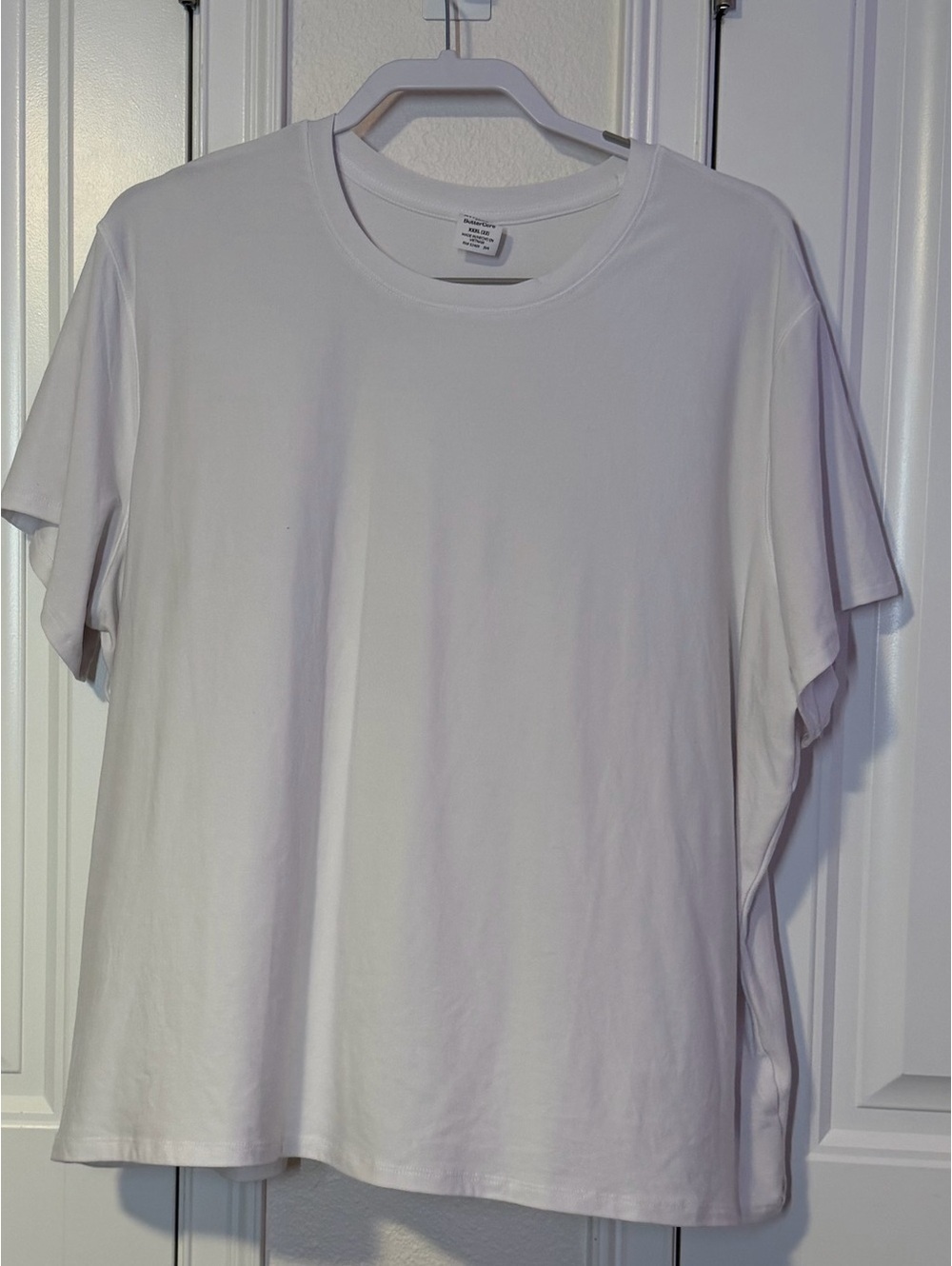 Buttercore White Oversized Crew Neck T-Shirt XXXL
